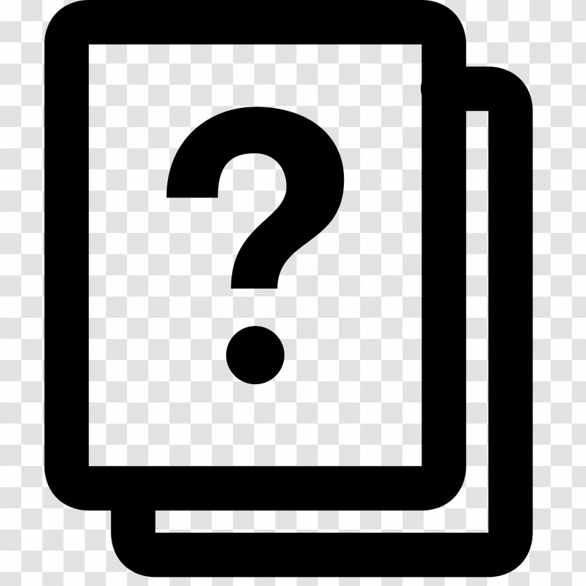 Icon Design Download - Question - Mark Drawing Transparent PNG
