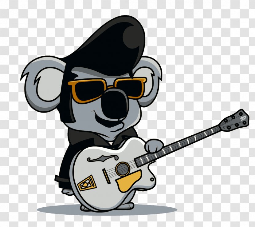 Slide Guitar Mammal Desktop Wallpaper Technology - Computer - Music Cartoon tree Transparent PNG