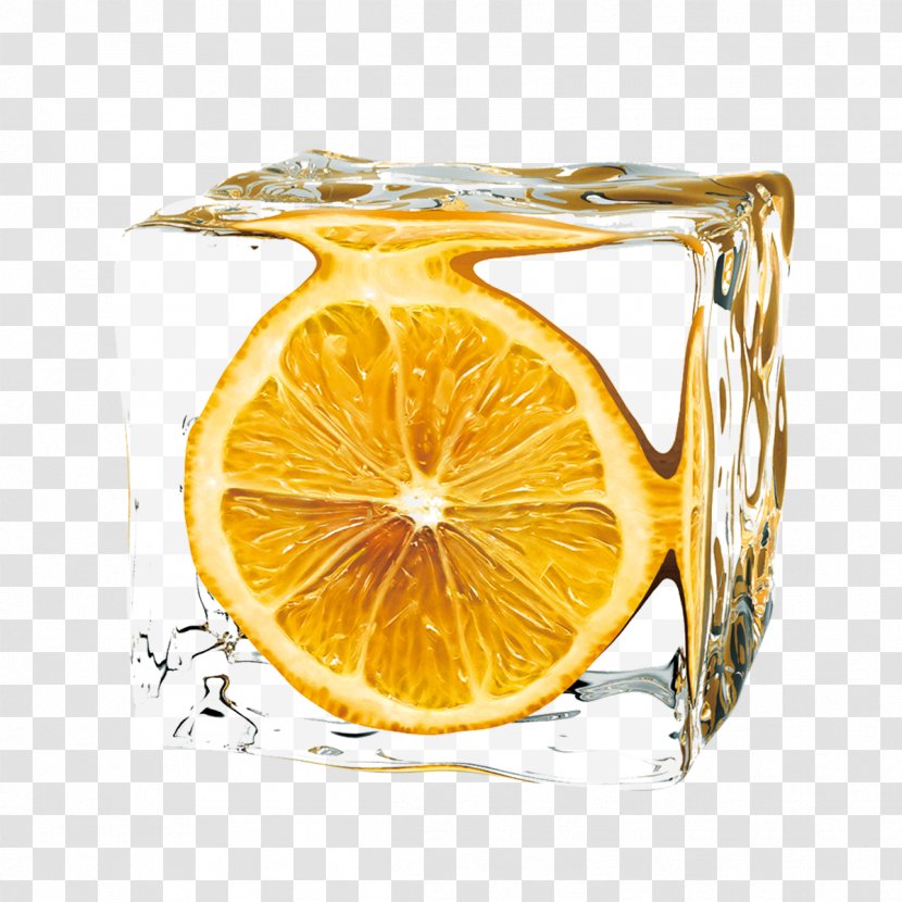 Cocktail Lemonade Iced Tea Wallpaper - Wall - Orange Transparent PNG