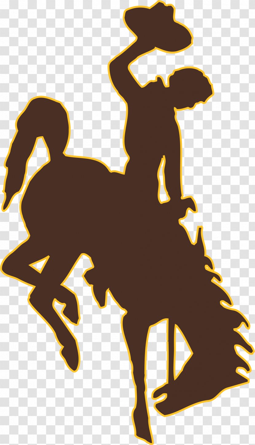 Wyoming Cowboys Football Jackson Hole High School University Of Athletic Ticket Office University-Wyoming Alumni - Texas Cowboy Shooting Transparent PNG