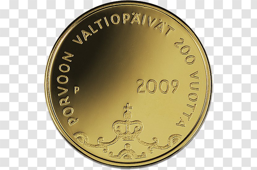 Suomi Finland 100 Diet Of Porvoo Gold Coin - Proof Coinage - Greek Coins 1992 Transparent PNG