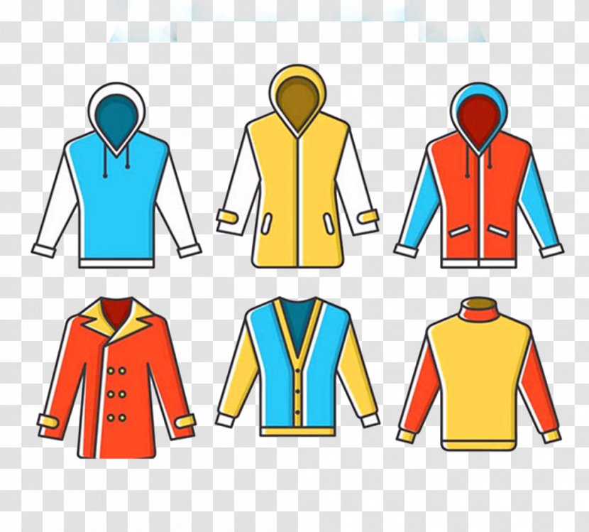 Jacket Clothing Coat - Template - Vector Winter Transparent PNG