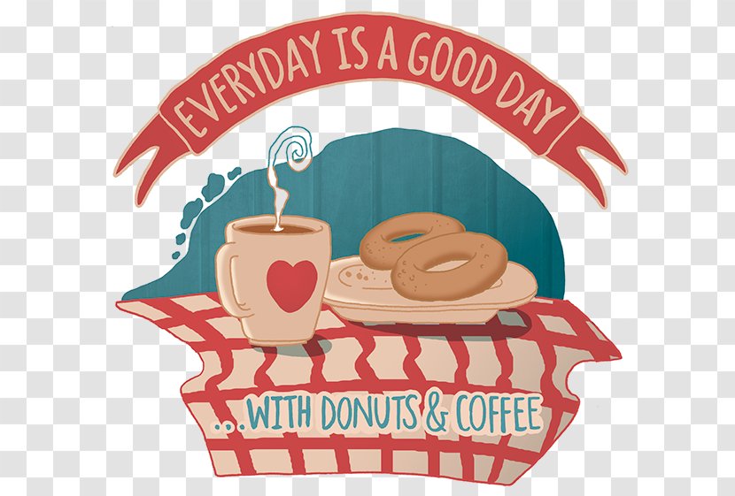 Coffee And Doughnuts Donuts Cup Bean - Cuisine Transparent PNG