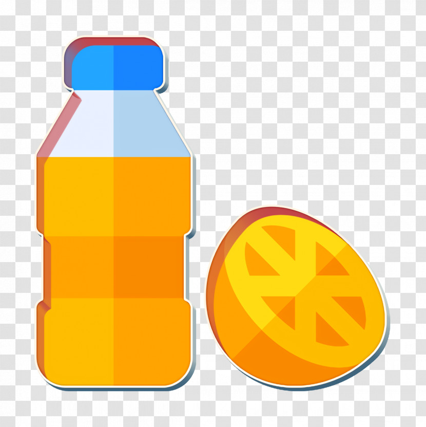 Fruit Icon Orange Juice Icon Summer Food And Drink Icon Transparent PNG