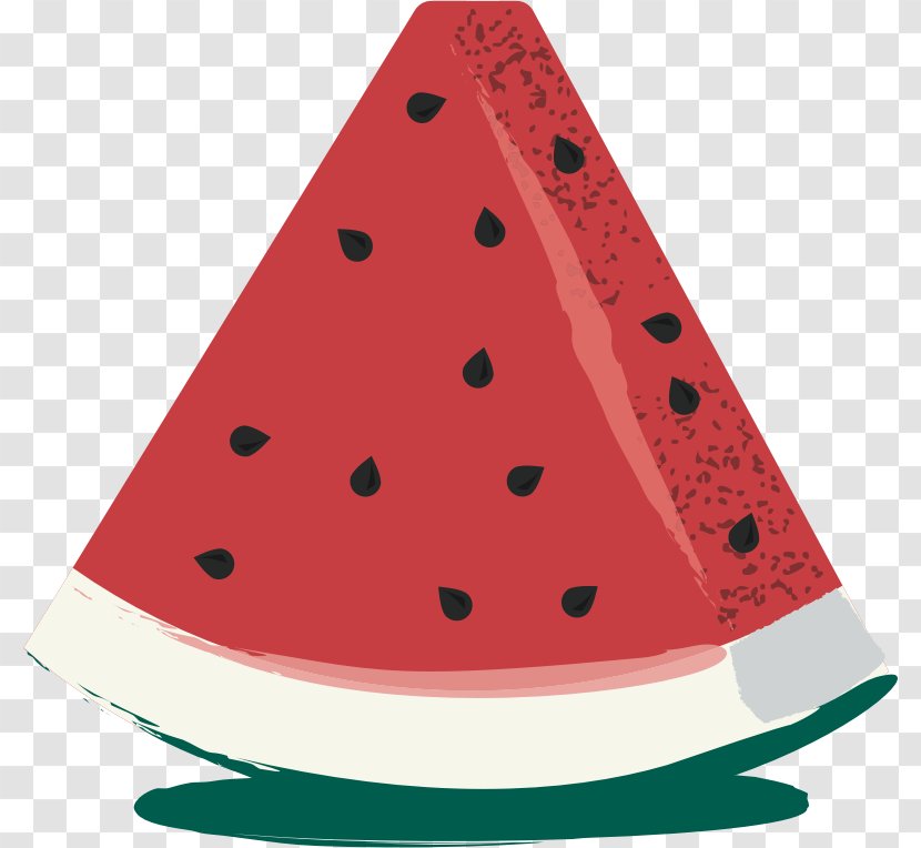 Watermelon Fruit Salad Food - Vector Transparent PNG