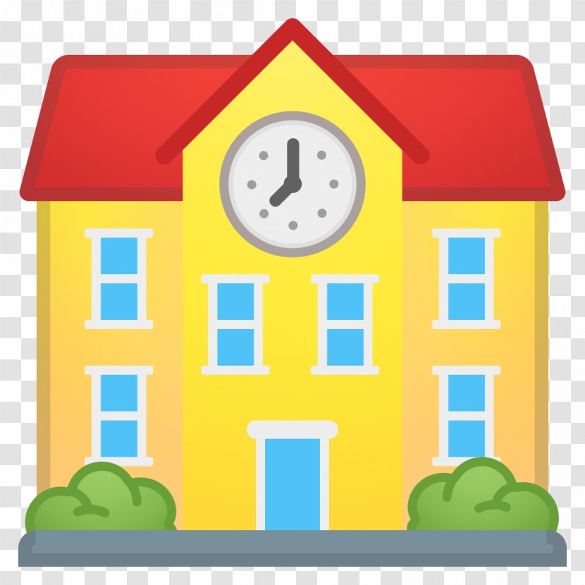 Emoji National Secondary School Noto Fonts カラー文字 - Facade Transparent PNG