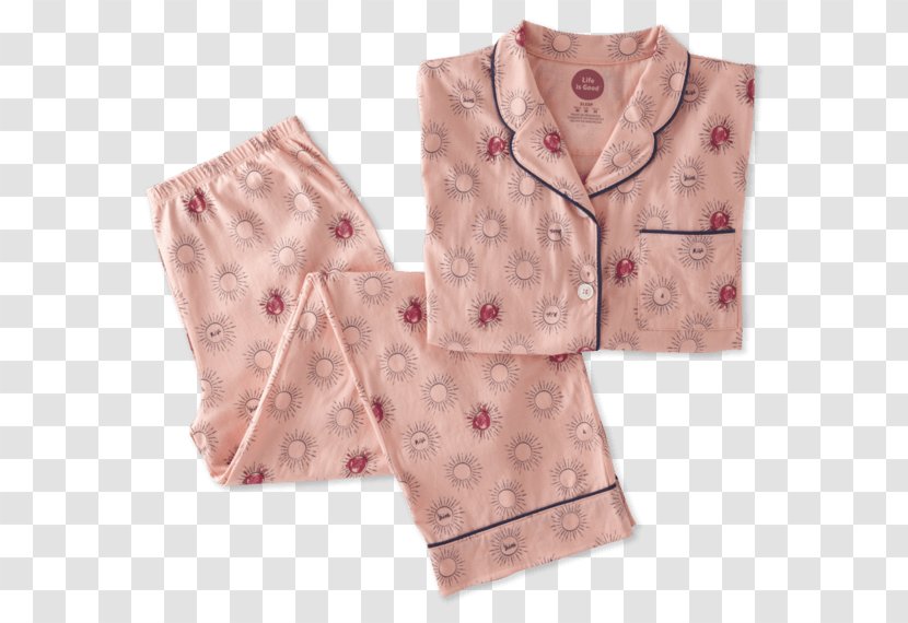 Pajamas Pink M Sleeve RTV - Peach - Sun Rise Transparent PNG