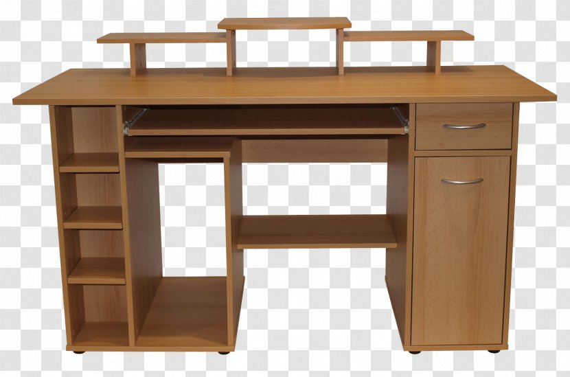 Table Computer Desk Furniture Hutch - Workstation - Wood Transparent PNG