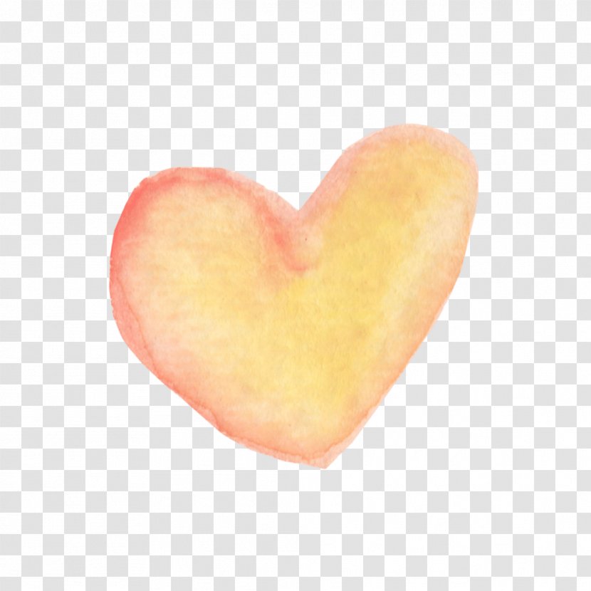 Fruit Peach Heart Transparent PNG