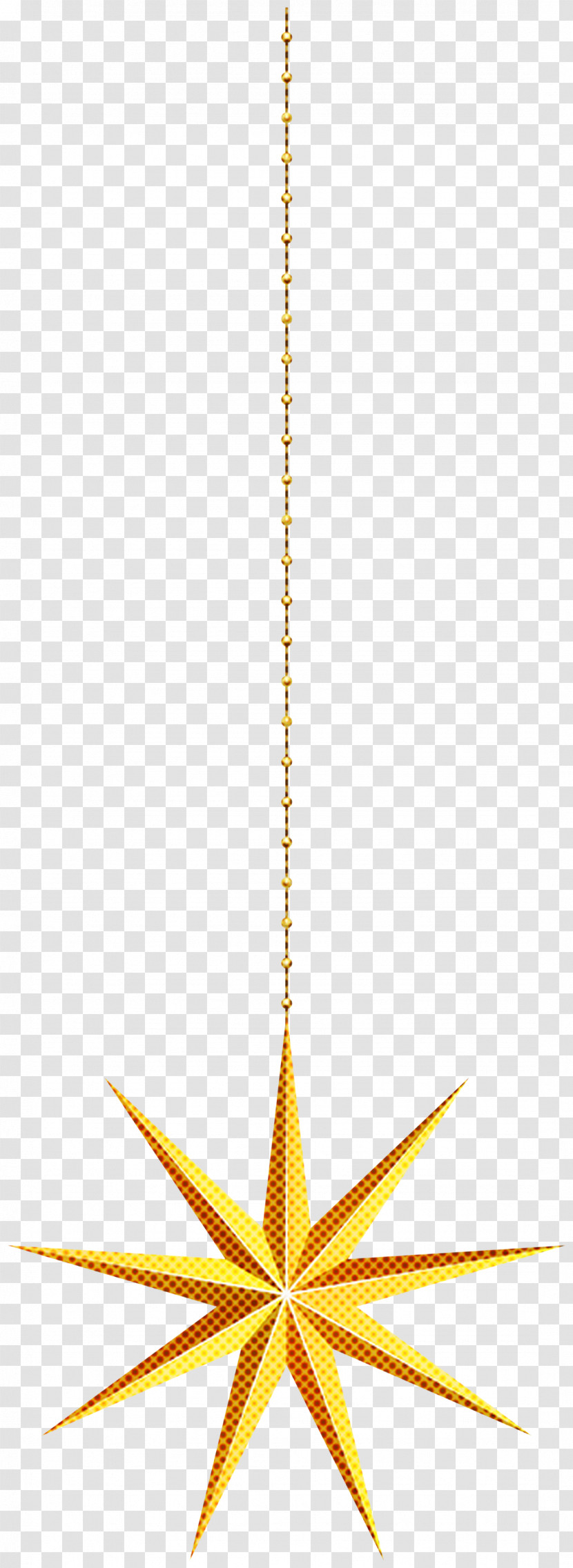 Yellow Line Chain Transparent PNG