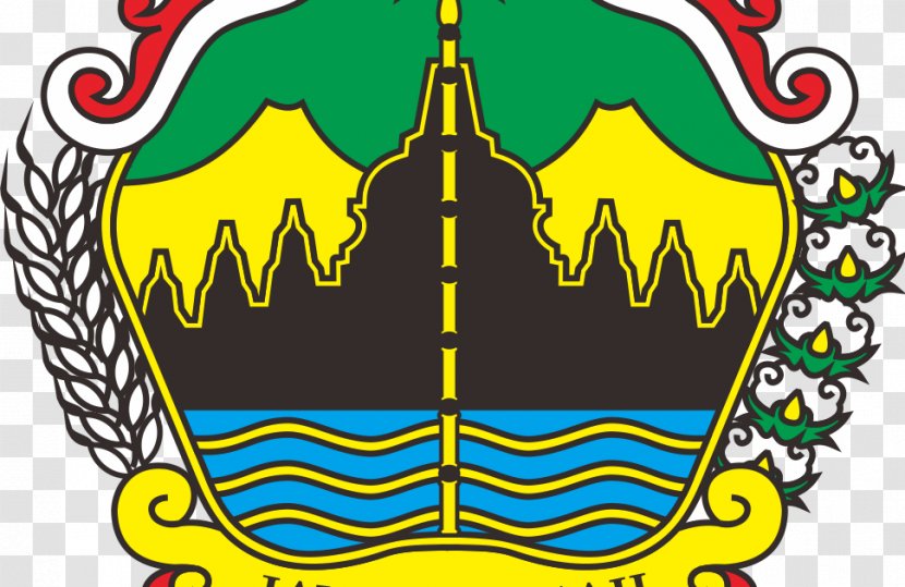 Semarang Provinces Of Indonesia Kudus, Kudus City Lambang Jawa Tengah - Yellow Transparent PNG