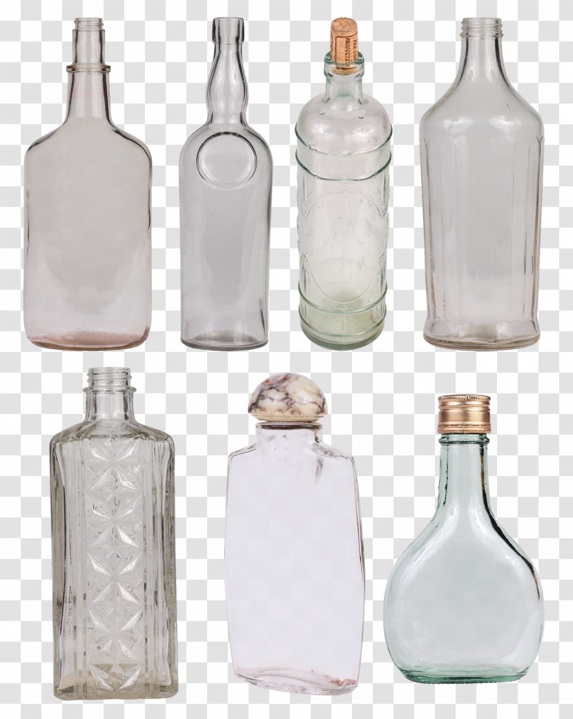 Bottle Container Glass Clip Art - Tableware Transparent PNG