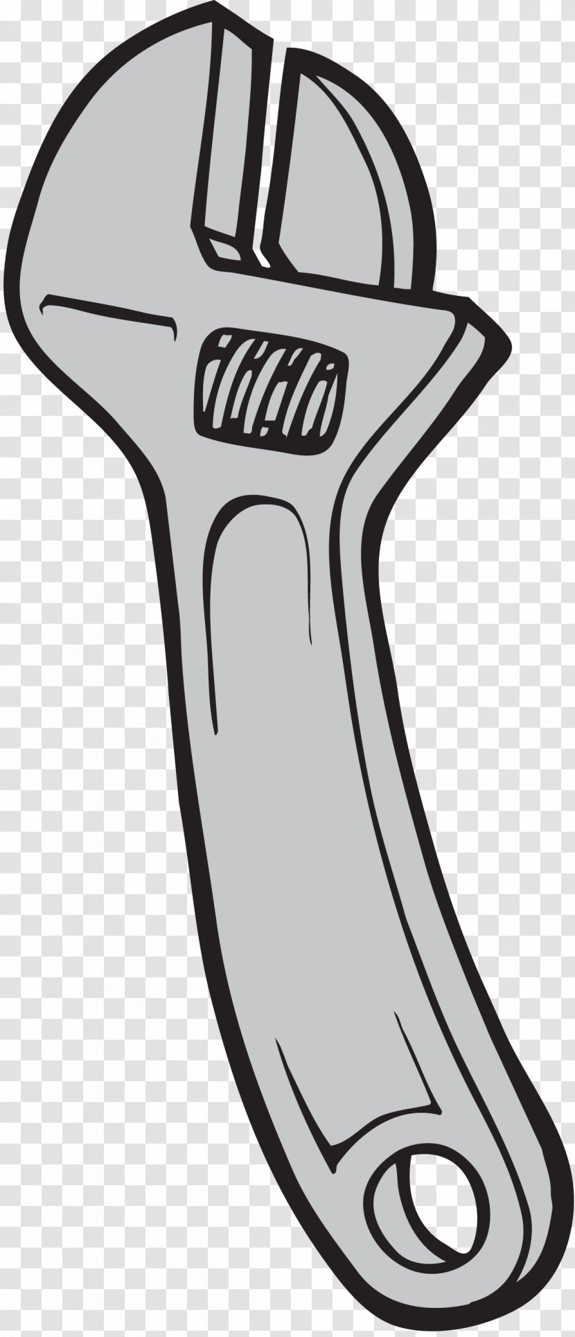 Clip Art Spanners Adjustable Spanner Drawing - Digital Image - Cleaning Tools Transparent PNG