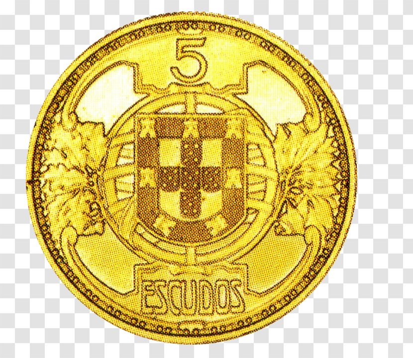 Coin Gold Medal 01504 Brass Transparent PNG