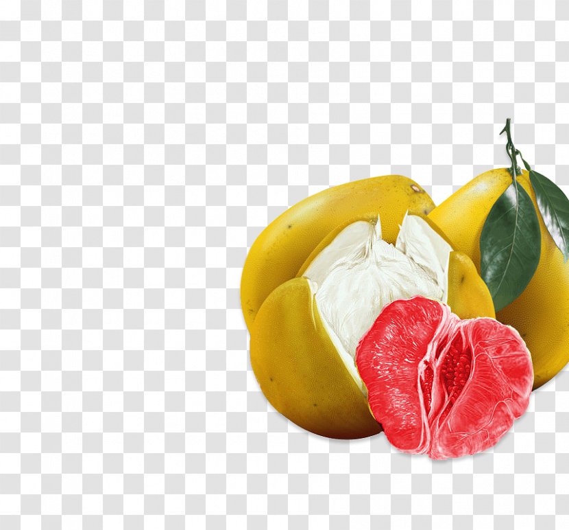 Pomelo Grapefruit - Diet Food - Red Transparent PNG