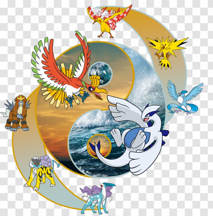 Art Pokémon Xerneas Lugia Hoenn - Life - Sky Sea Transparent PNG