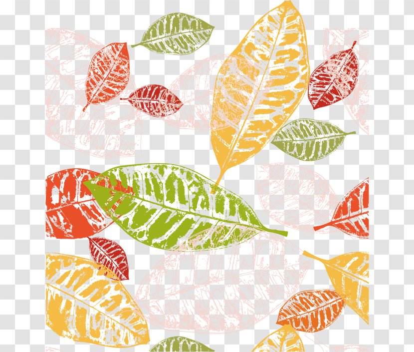 Autumn Leaf Color Euclidean Vector - Orange - Leaves Transparent PNG