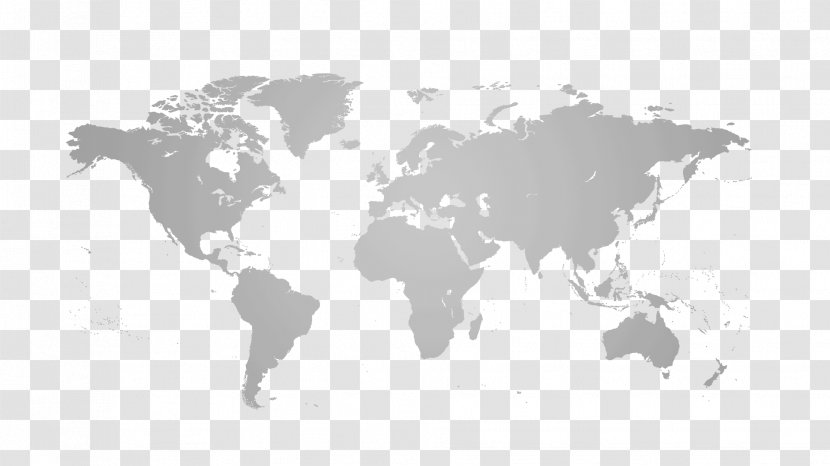 World Map Globe Vector Graphics - Monochrome Photography Transparent PNG