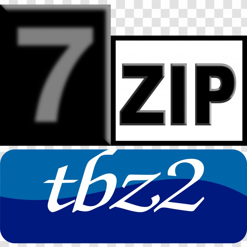 7-Zip File Archiver Bzip2 - Signage - Package Transparent PNG