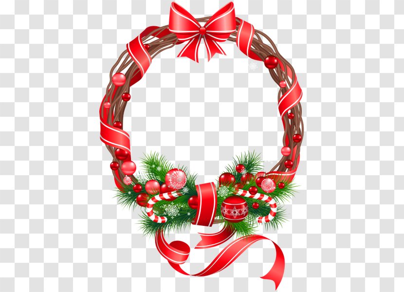 Wreath Christmas Decoration Card Clip Art - Advent Transparent PNG