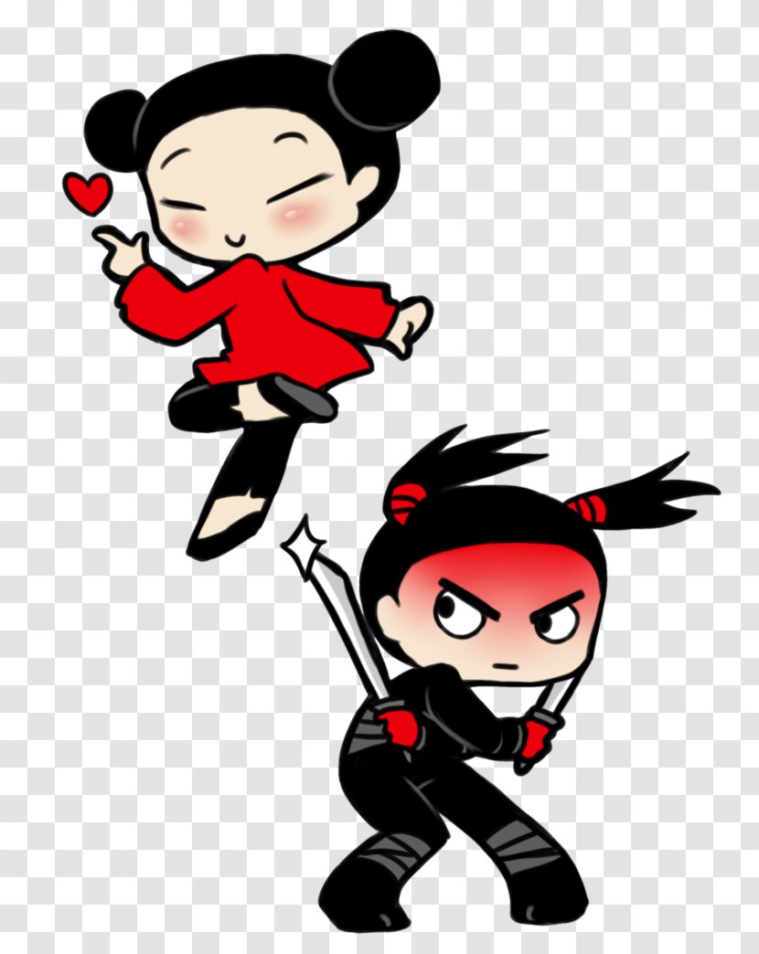 DeviantArt Animated Film Mascot Clip Art - Cartoon - Pucca Transparent PNG