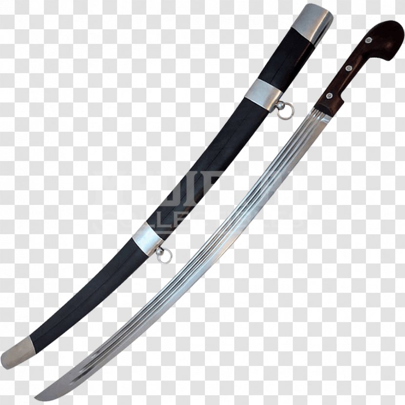 Sabre Sword Shashka Weapon Wakizashi - Blade Transparent PNG