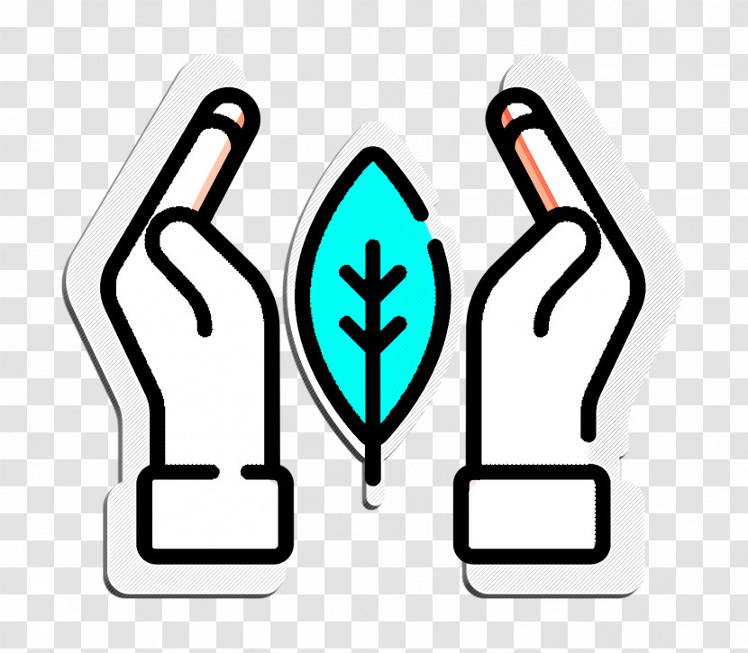Climate Change Icon Protection Icon Hand Icon Transparent PNG