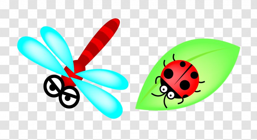 Butterfly Insect Bee Cartoon Euclidean Vector - Drawing - Vectors Transparent PNG