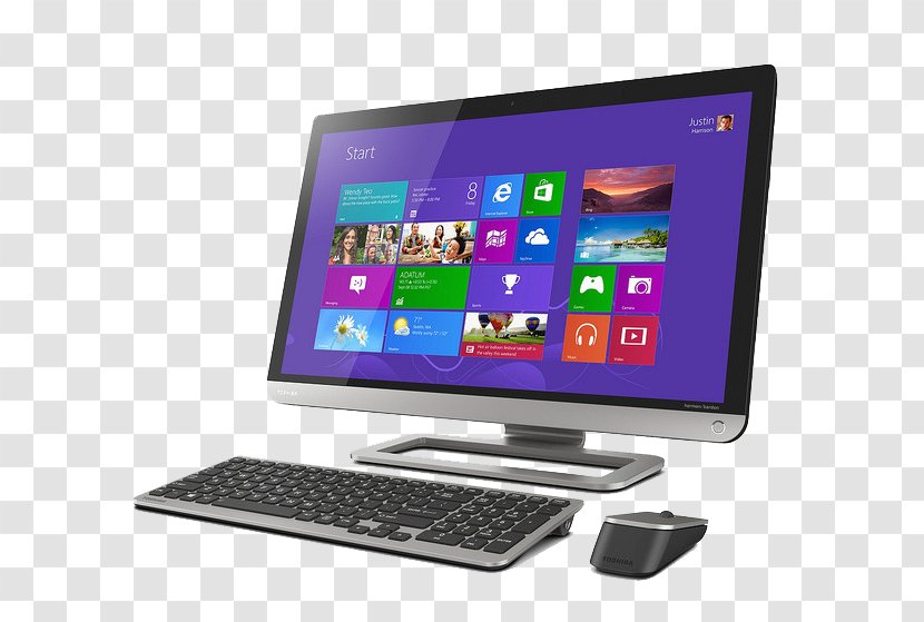 Laptop Toshiba S55T-B5233-PB-RC Satellite S55tb5233 Touchscreen Core I74710hq All-in-one S55 - Allinone Transparent PNG