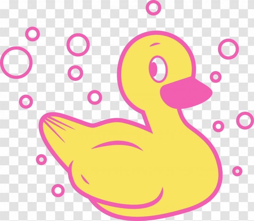 Rubber Duck Pony Clip Art Swans - Ducks Geese And - Silhouette Download Transparent PNG