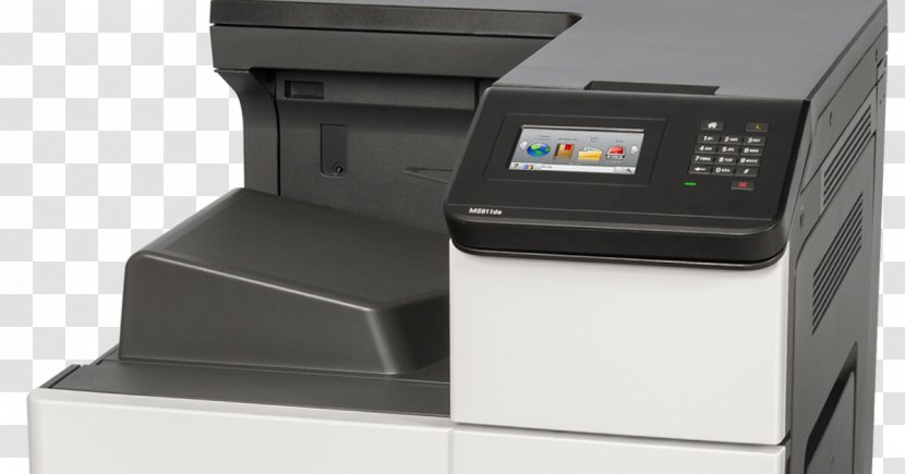 Inkjet Printing Laser LEXMARK MS911de Printer S/w Hewlett-Packard - Standard Paper Size Transparent PNG