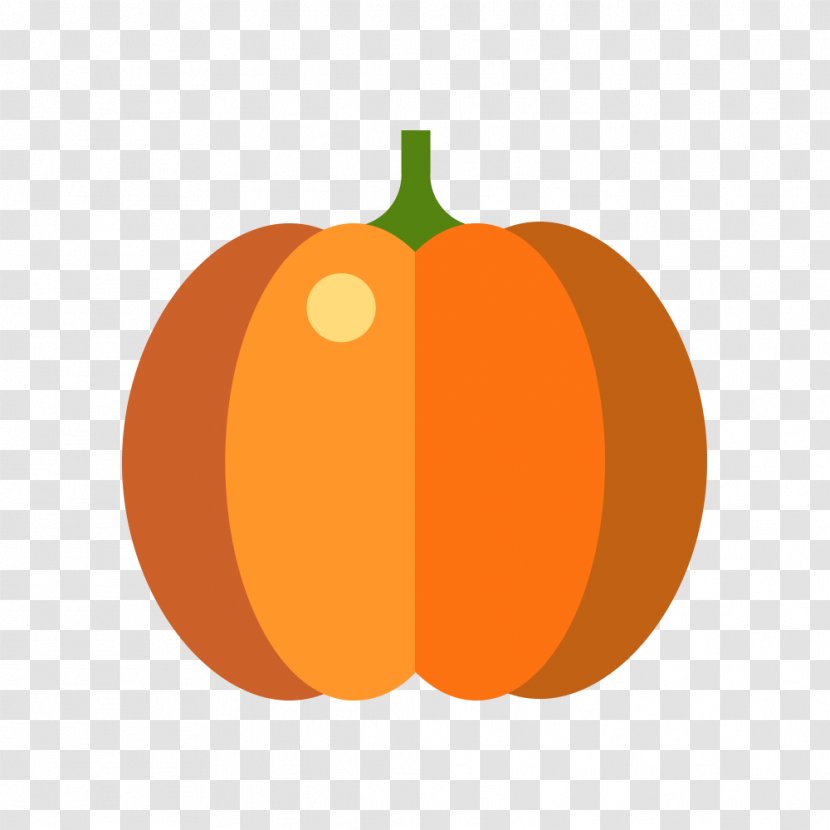 Calabaza Pumpkin Yellow Vegetable - Ingredient - Hand Painted Transparent PNG