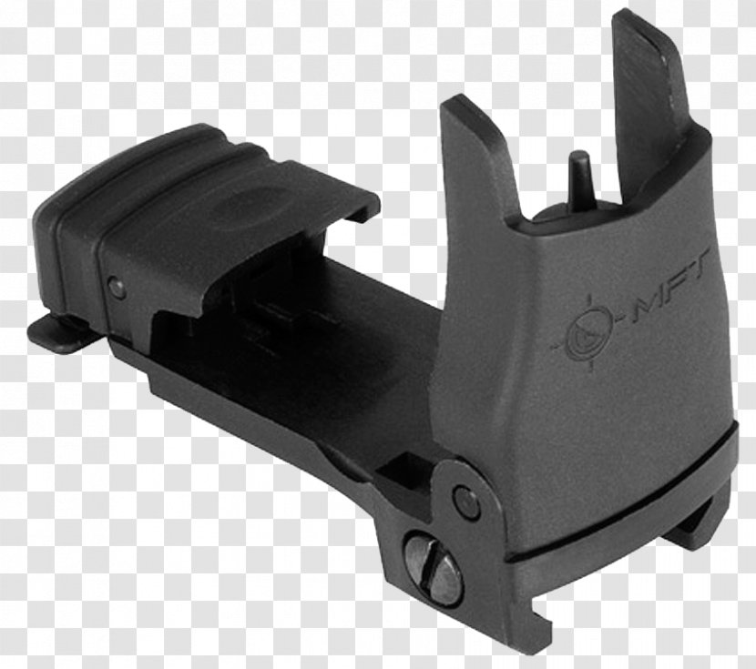 Bourbon City Firearms Iron Sights Picatinny Rail - Gun - Low Poly Minimalist Transparent PNG