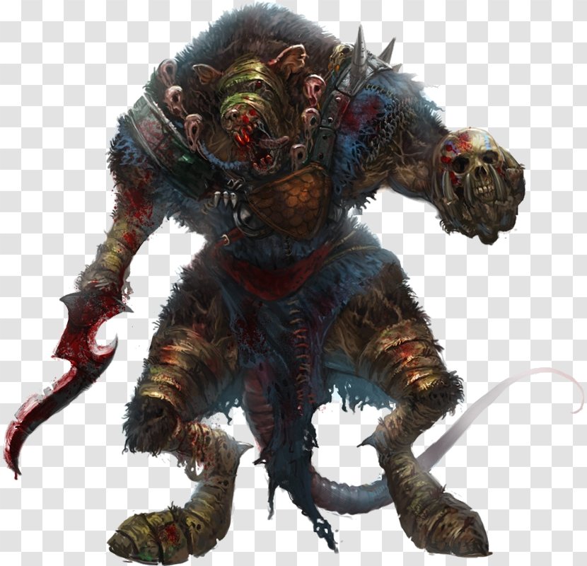 Wererat Dungeons & Dragons Fantasy Skaven - Rat Transparent PNG