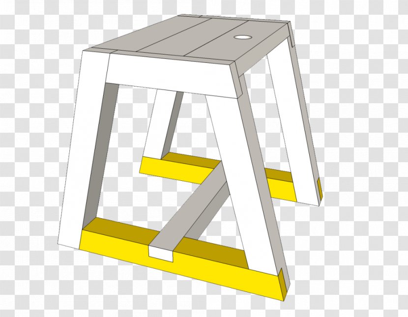 Stool Table Furniture Woodworking - Plank - Two Pieces Of Dado Transparent PNG