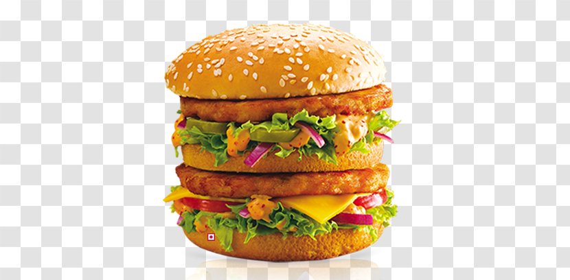 McDonald's Big Mac Hamburger Wrap Veggie Burger French Fries - Restaurant - King Transparent PNG