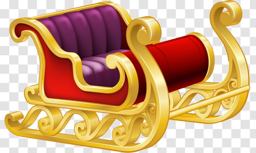 Royalty-free Clip Art - Sled - Magnificent Sofa Transparent PNG