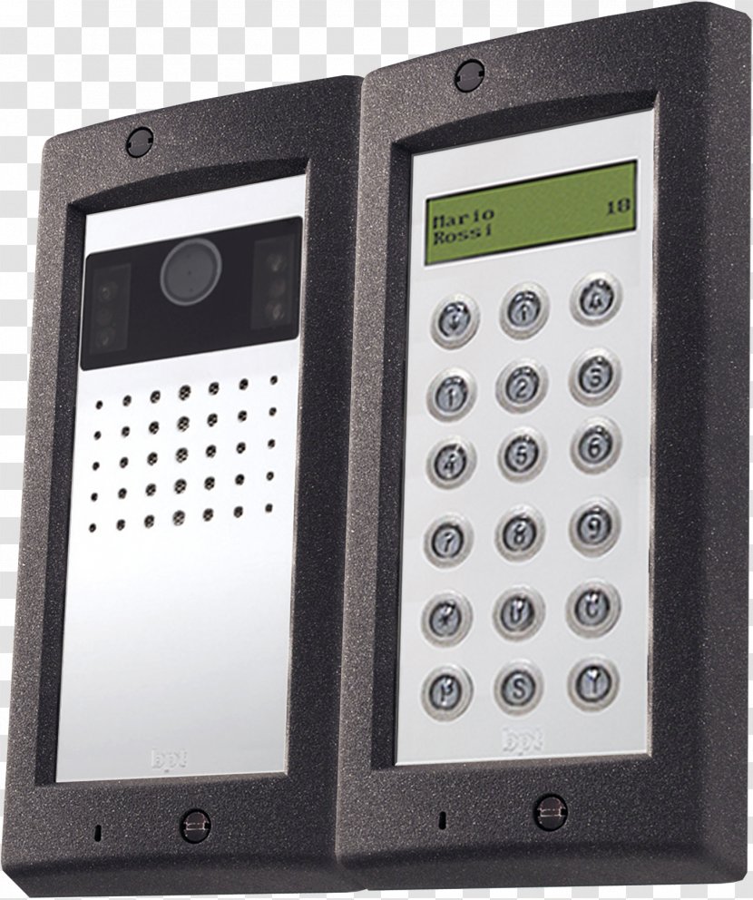 Access Control Intercom System Telephone Security - Apartment Transparent PNG