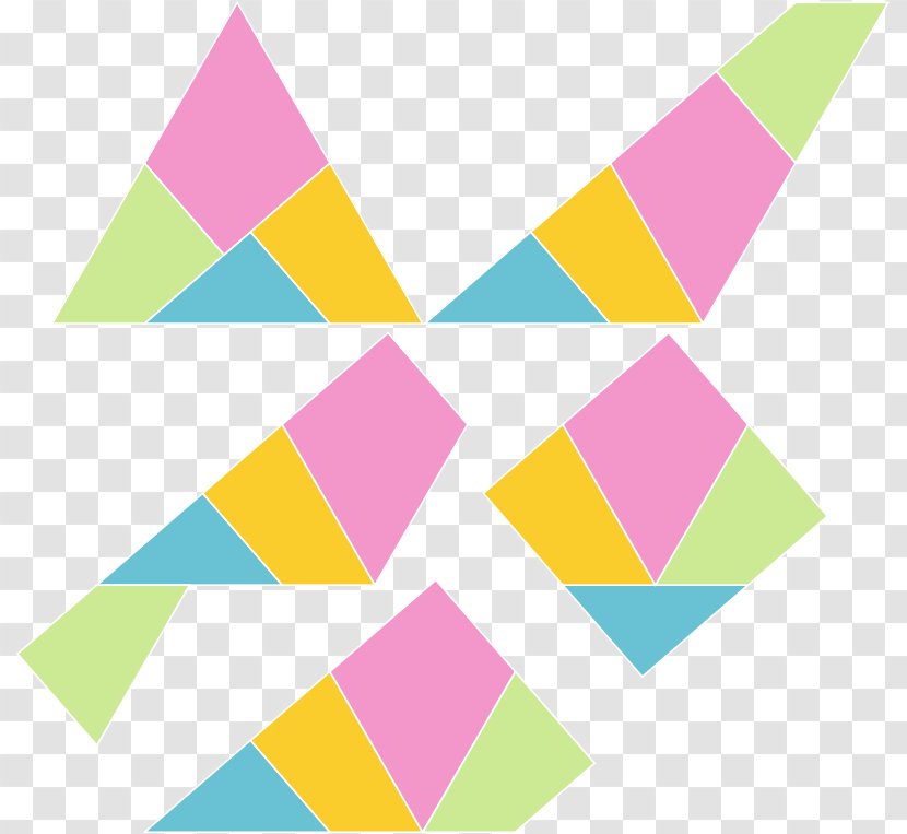 Graphic Design Puzzle Clip Art - Yellow - Triangle Transparent PNG