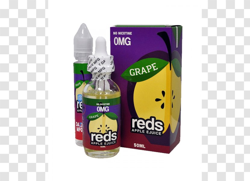 Apple Juice Crisp Electronic Cigarette Aerosol And Liquid - Grape Transparent PNG