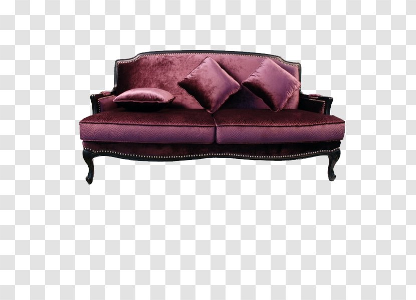 Loveseat Couch Software - European Fashion Double Sofa Transparent PNG