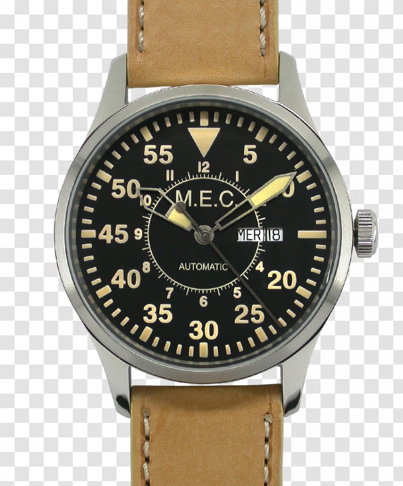 Hamilton Watch Company Diving Khaki Aviation Pilot Auto Clock - Strap Transparent PNG