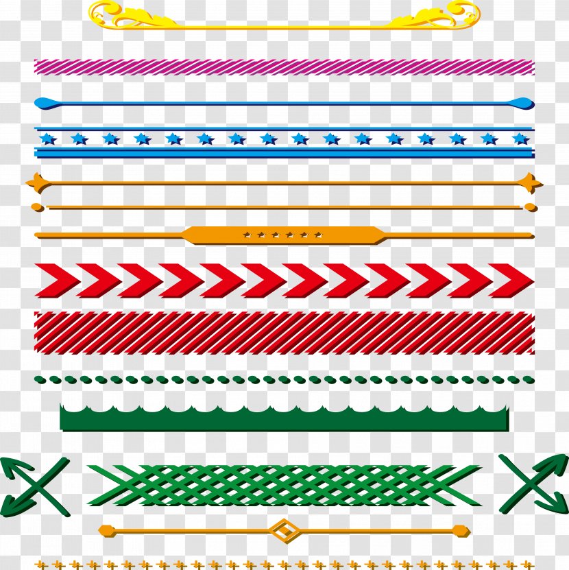 Border Pattern - Product - Material Transparent PNG
