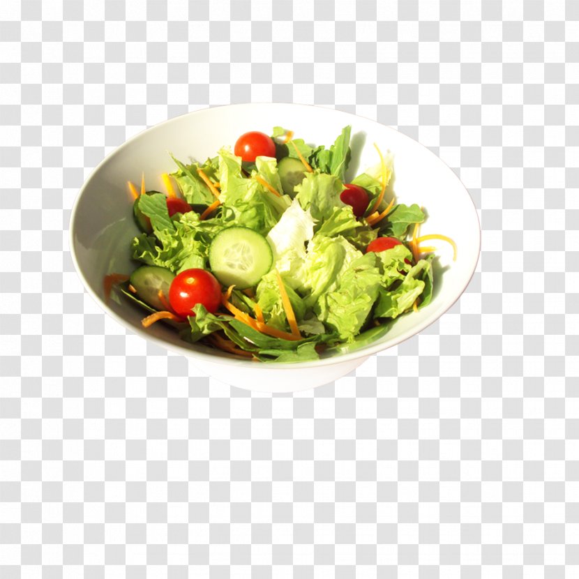 Salad Pizza Recipe Vegetarian Cuisine Garnish - Leaf Vegetable Transparent PNG