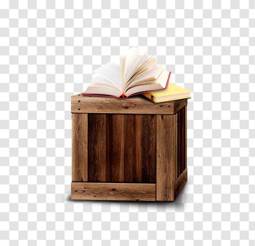 Box Wood - Furniture - Wooden Books Transparent PNG