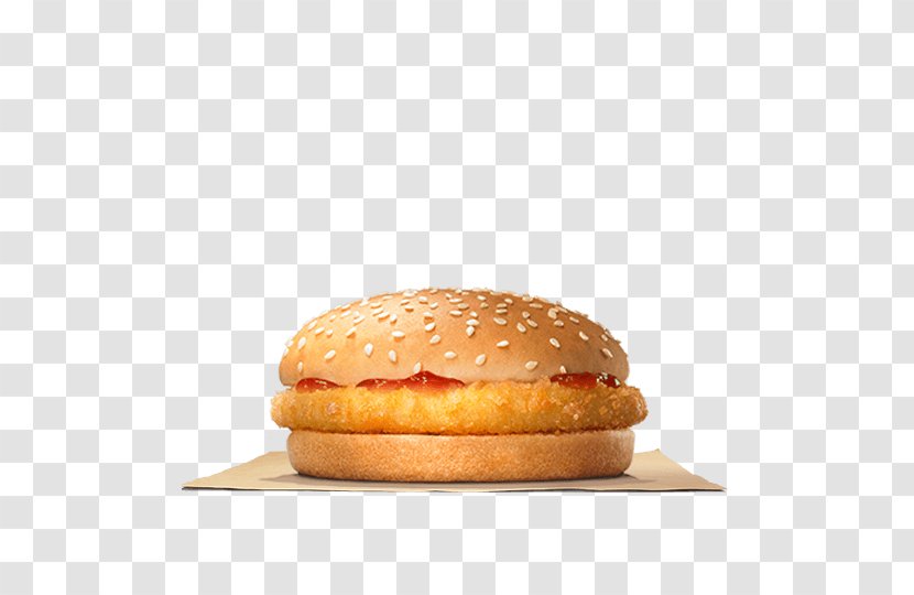 Hamburger Cheeseburger Breakfast Sandwich Chicken Fast Food - Burger King Transparent PNG