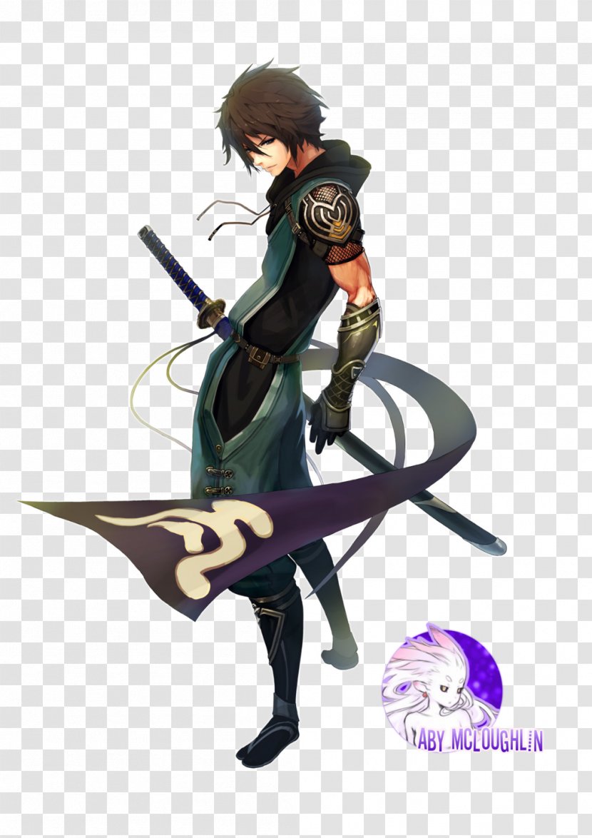 Akai Katana Concept Art Kirito - Heart Transparent PNG