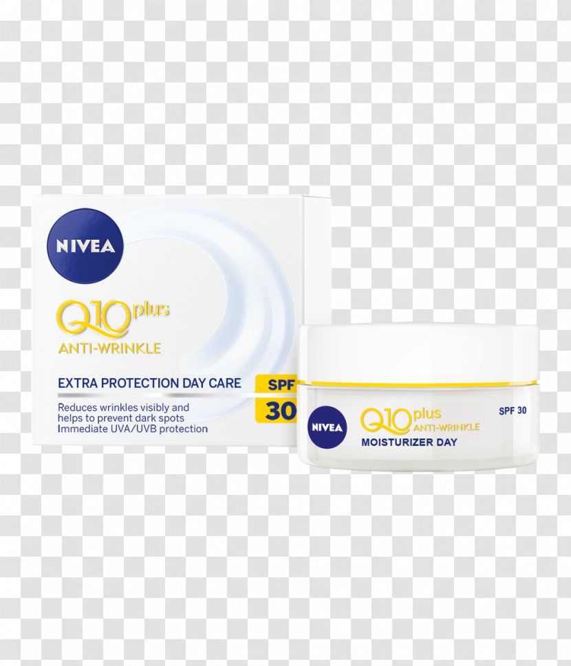 NIVEA Q10 Plus Anti-Wrinkle Day Cream Product Design Moisturizer - Nivea Antiwrinkle - Care Center Transparent PNG