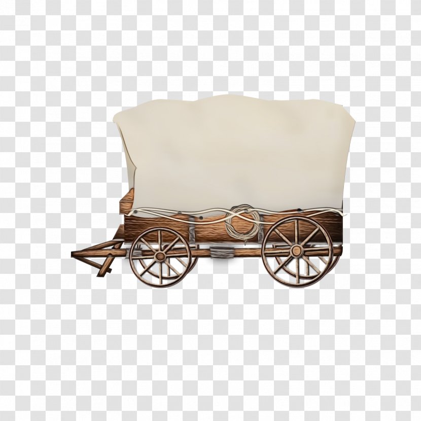 Wagon Vehicle Carriage Beige Cart - Furniture Transparent PNG