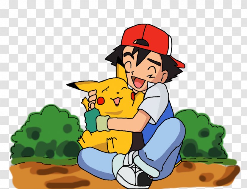 Ash Ketchum Pikachu Brock Misty Pokémon - Deviantart Transparent PNG